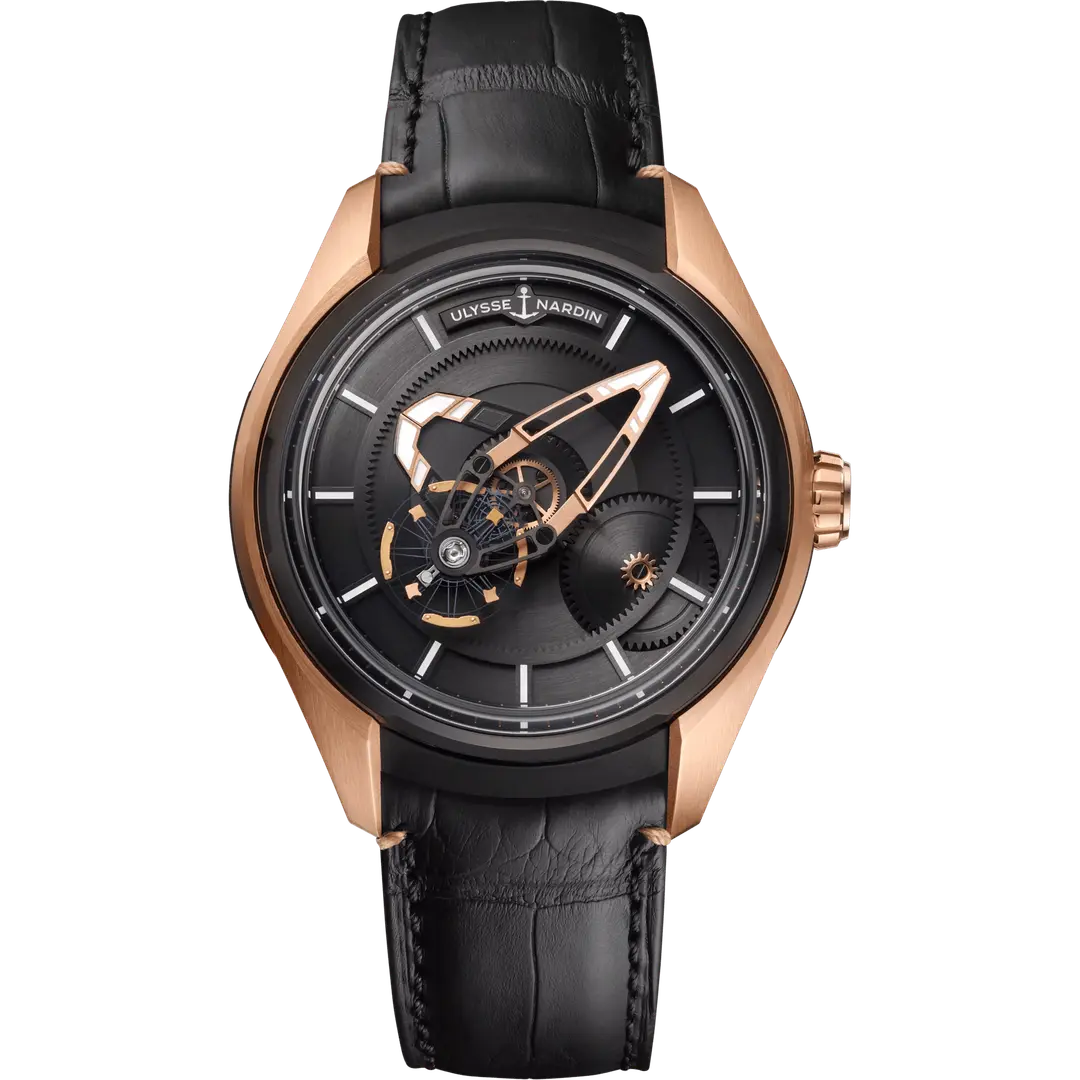 Freak X Rose Gold  43mm Titanium & Gold