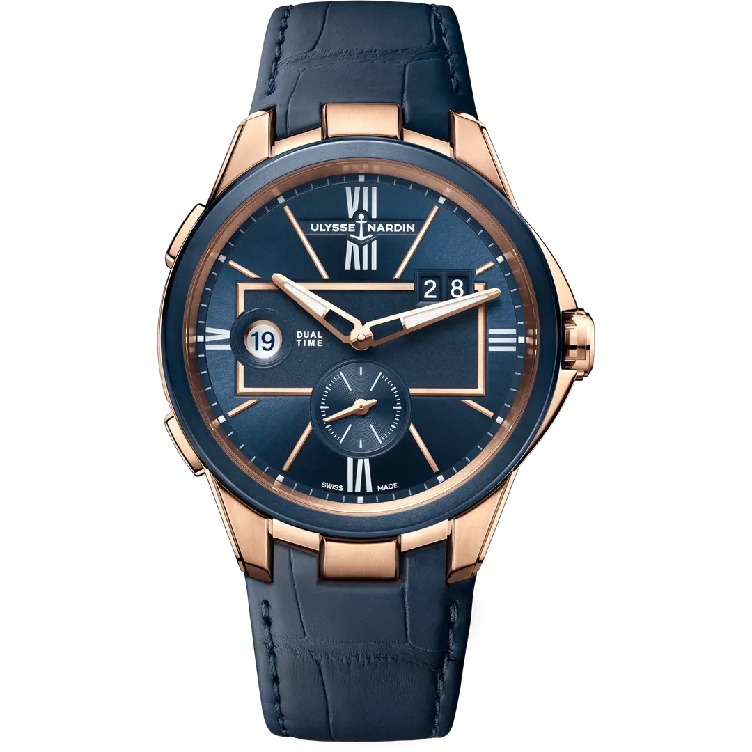 Blast Dual Time 42mm Rose Gold