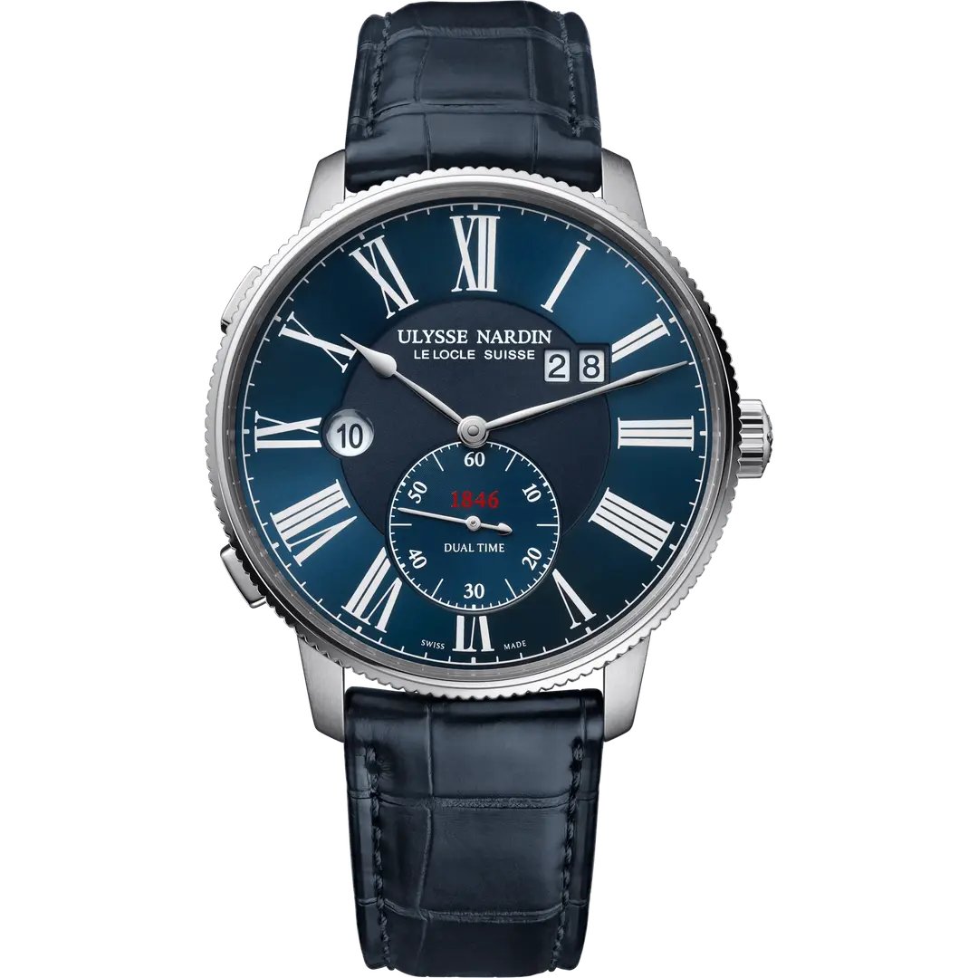 Marine Torpilleur Dual Time 44mm Stainless steel