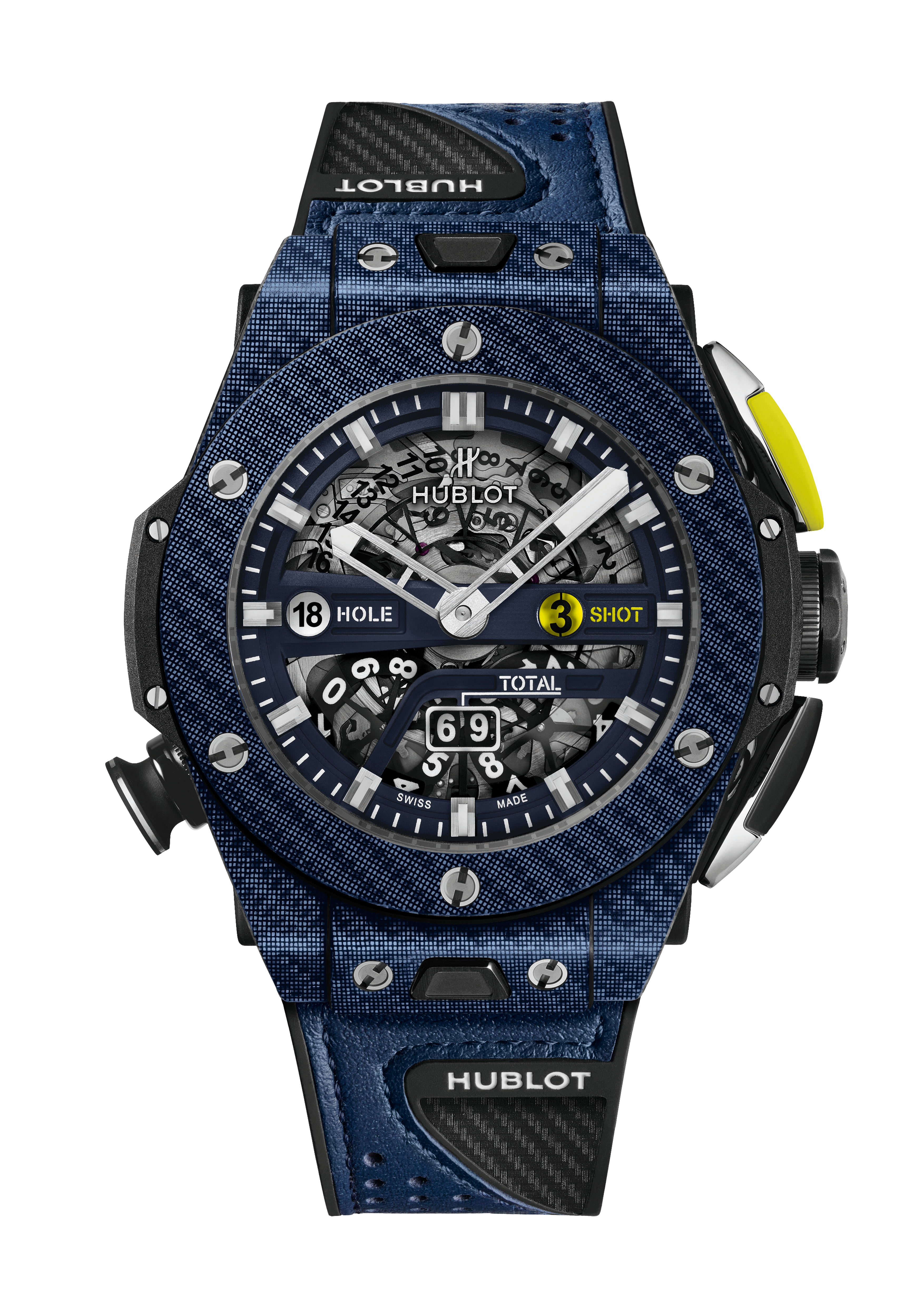 BIG BANG UNICO GOLF BLUE CARBON 45MM