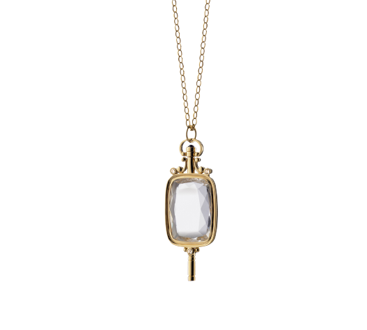 Yellow Gold Pocket Rck Cryst