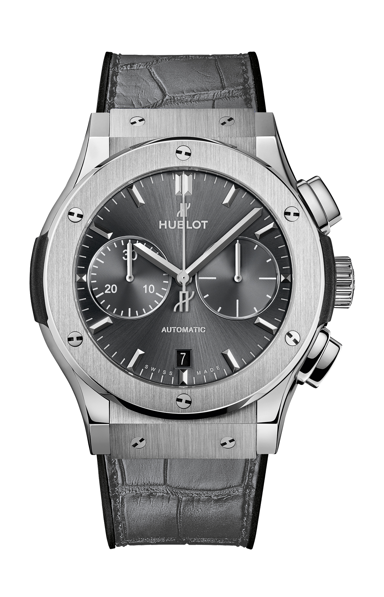 CLASSIC FUSION CHRONOGRAPH TITANIUM RACING GREY 45 MM