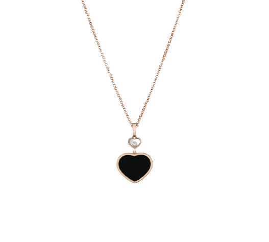 PENDANT HAPPY HEARTS WITH CHAIN