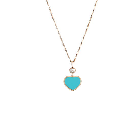 PENDANT HAPPY HEARTS WITH CHAIN