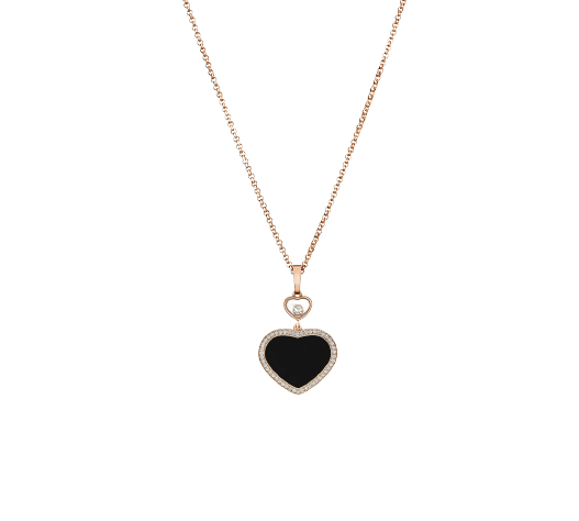 PENDANT HAPPY HEARTS WITH CHAIN
