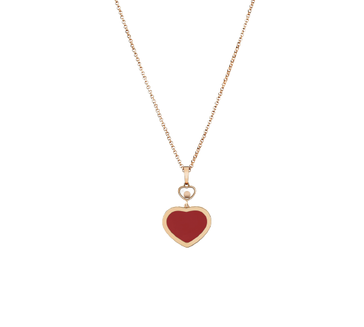 PENDANT HAPPY HEARTS WITH CHAIN