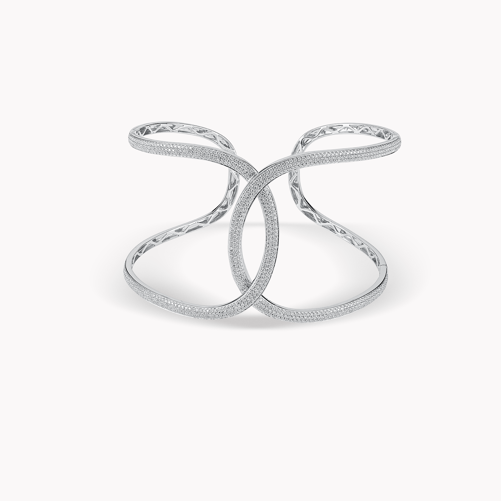 18kt White Gold Diamond Bracelet