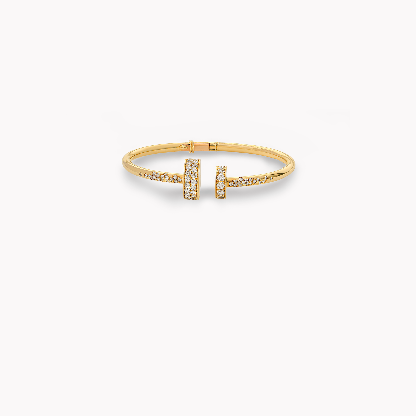 18kt Yellow Gold Diamond Bracelet