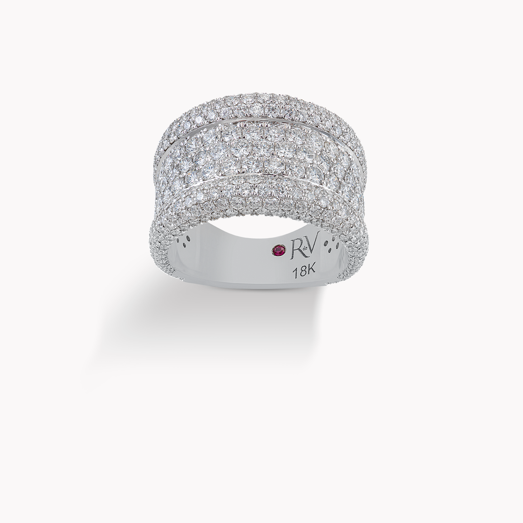 18kt White Gold Diamond Ring
