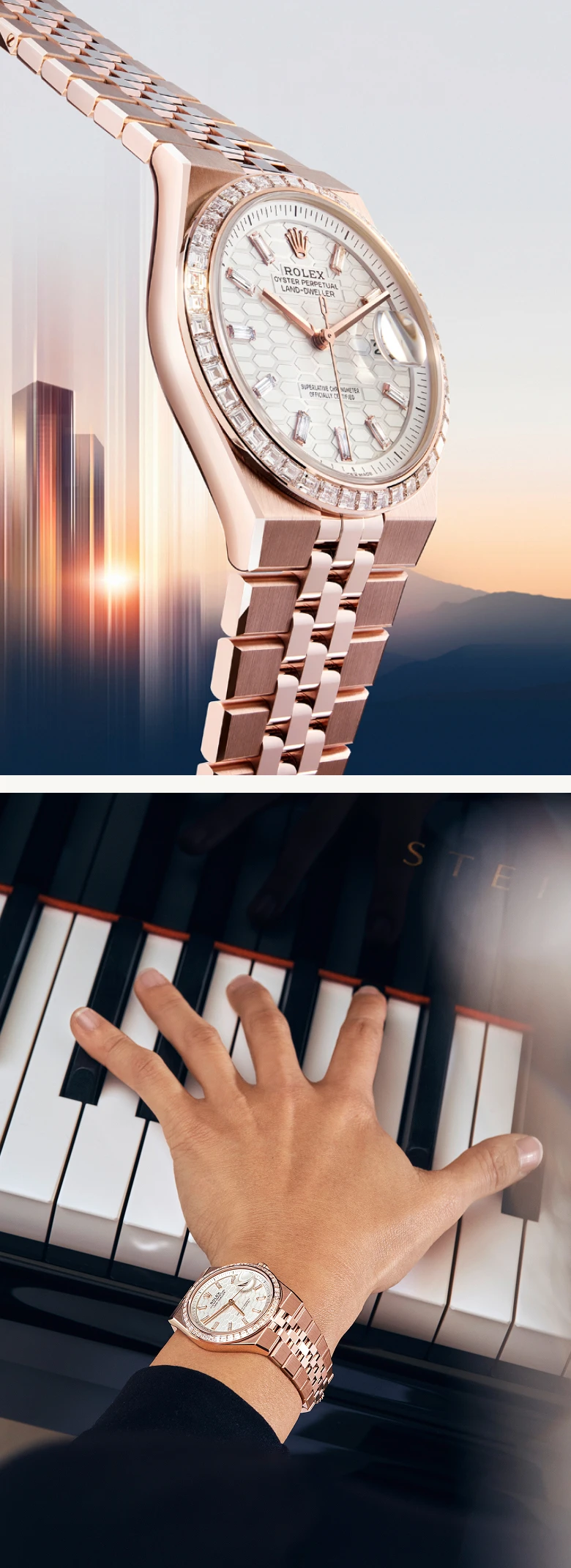 rolex new land-dweller watches 2025 - royal de versailles