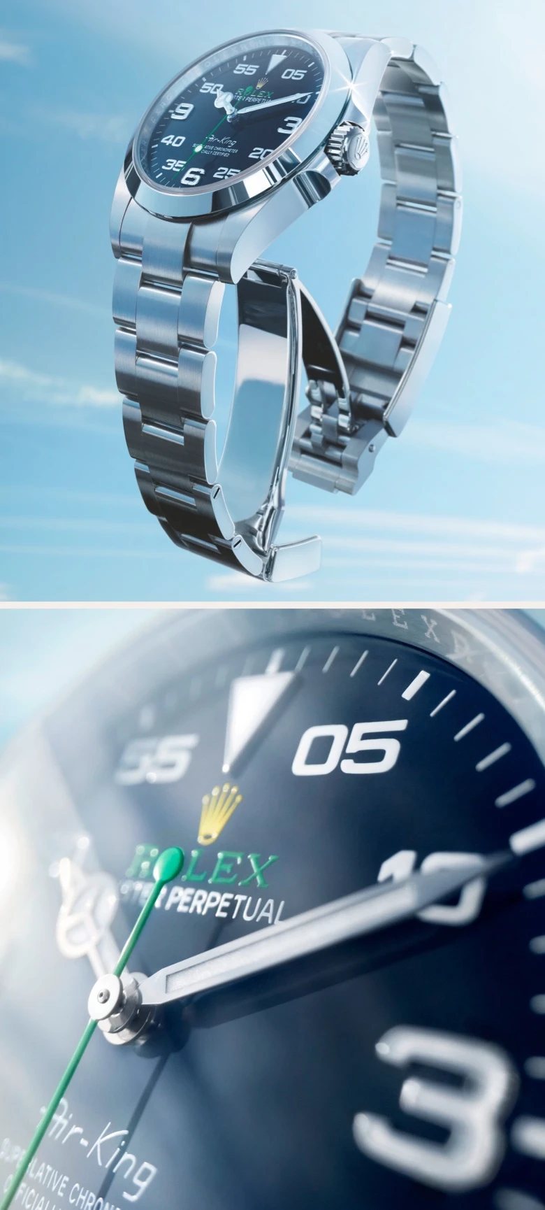 rolex air-king watches - royal de versailles